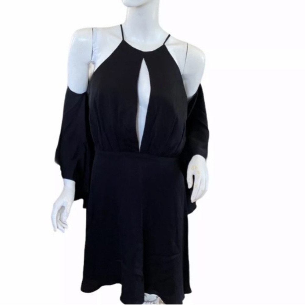 Milly  size 10 Navy “The Selina” Silk dress perfect for wedding ,special event